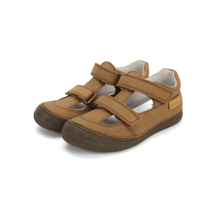 Kožené sandálky D.D.step H078-51984 Cream